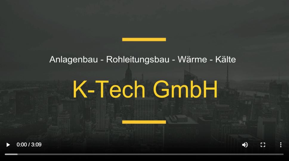 K-Tech GmbH Video 1